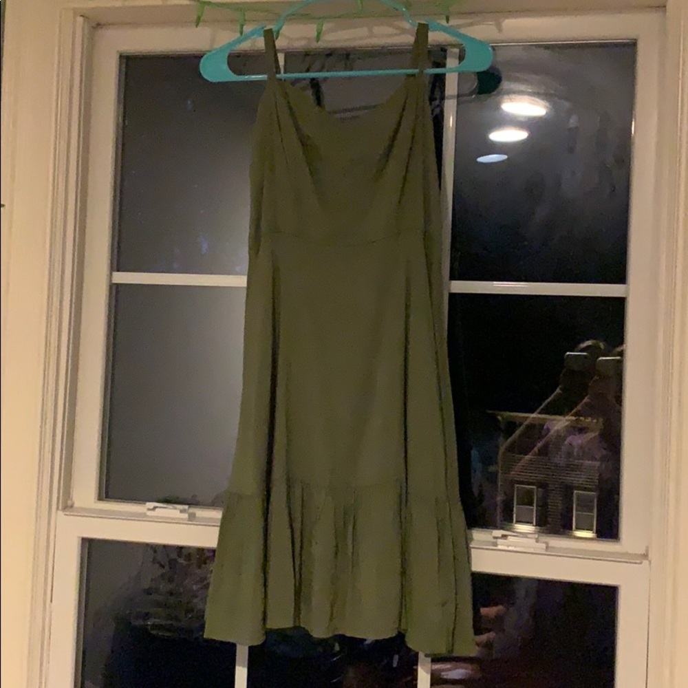 Army green sundress!!